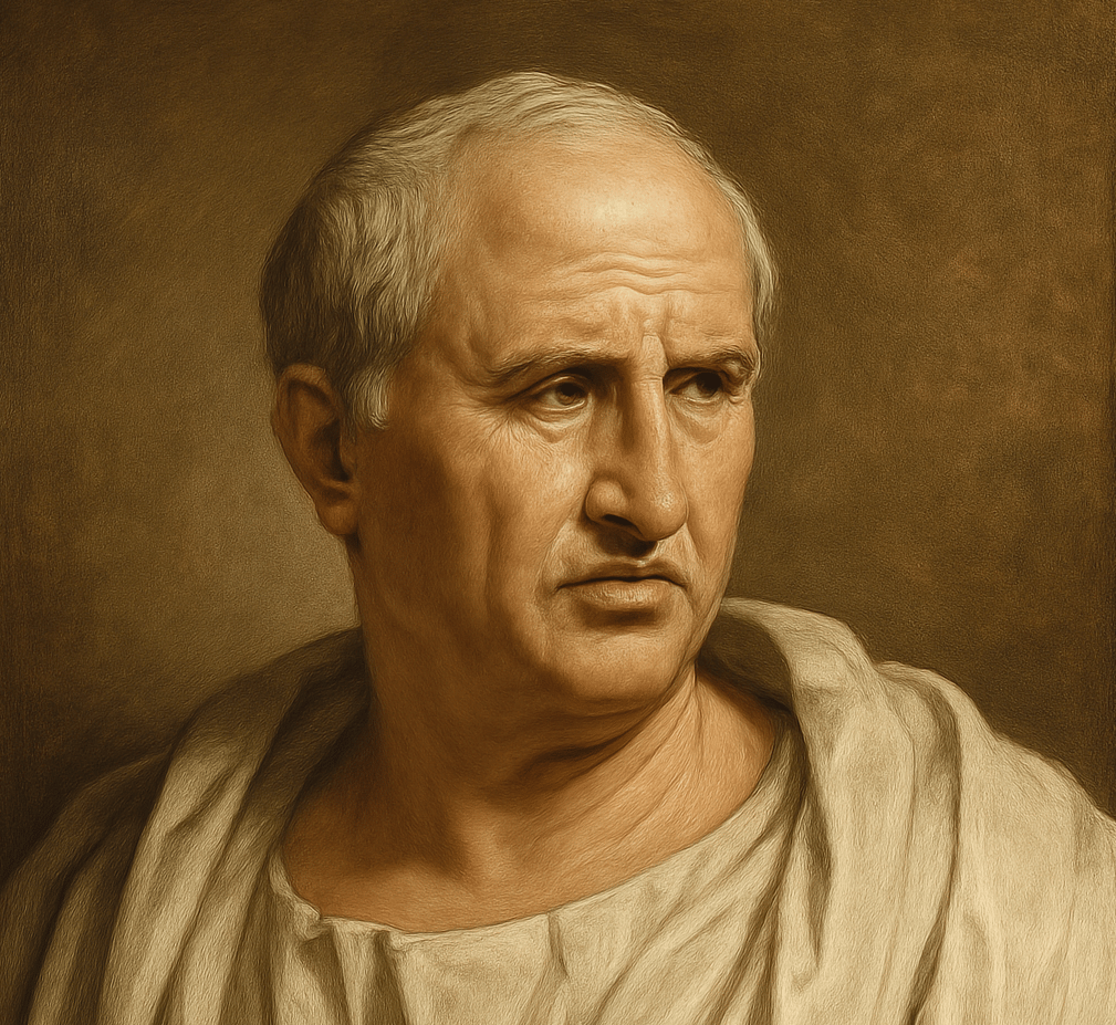 The portrait of Cicero