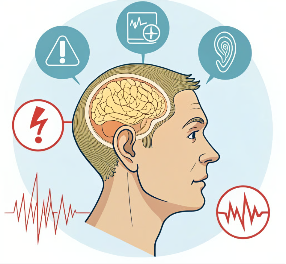 Sinais de perda auditiva precoce: dificuldade em conversas, zumbido e aumento de volume da TV