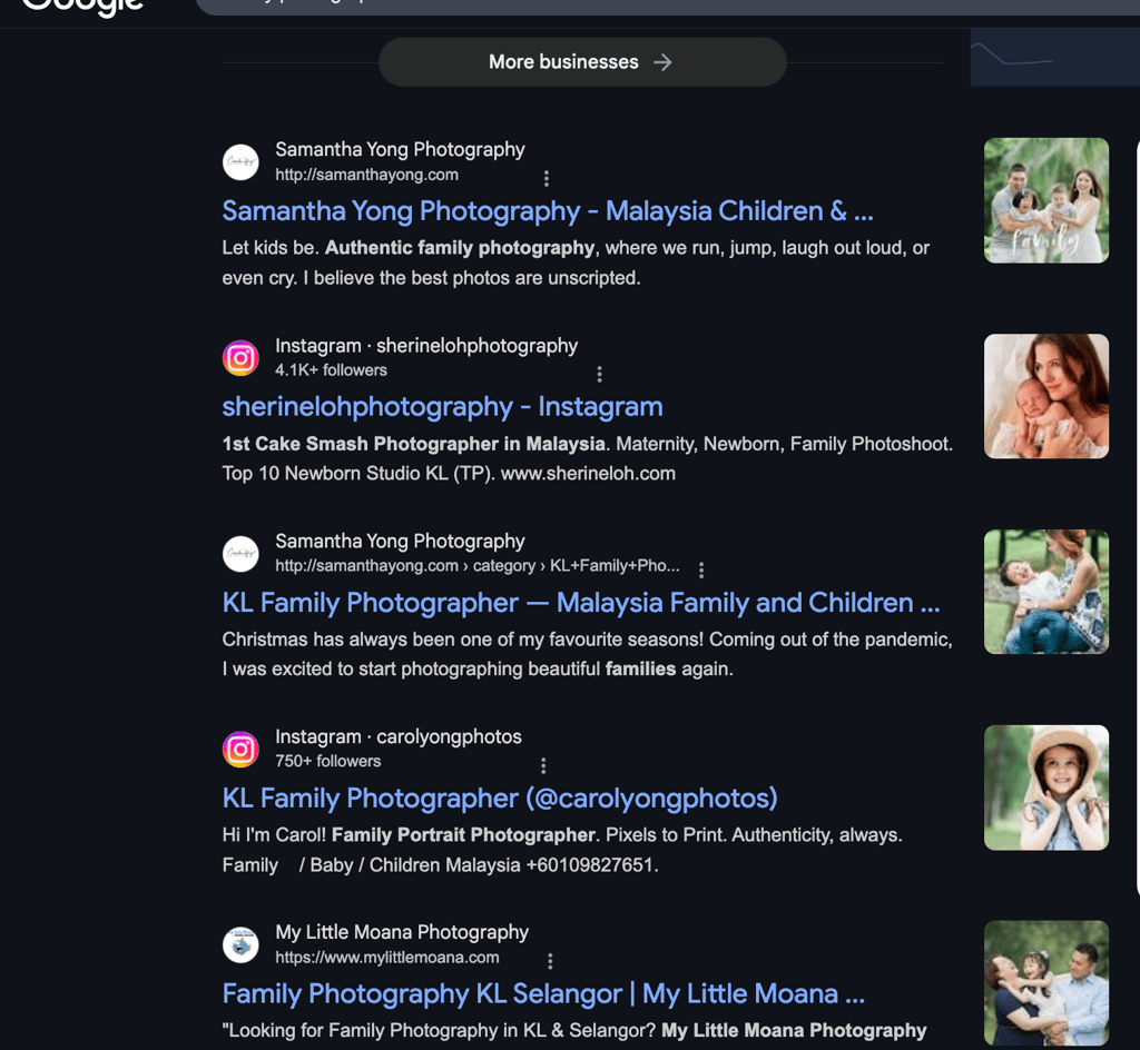 pemasaran fotographer
