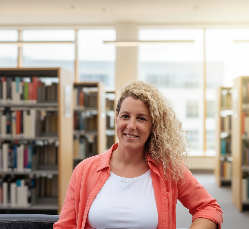 Portrait professionnel de Yoyo Chirkes, professeure d’espagnol et tutrice scolaire à Genève