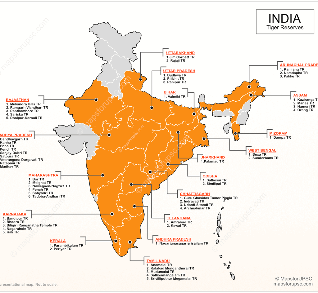 Tiger reserves of India