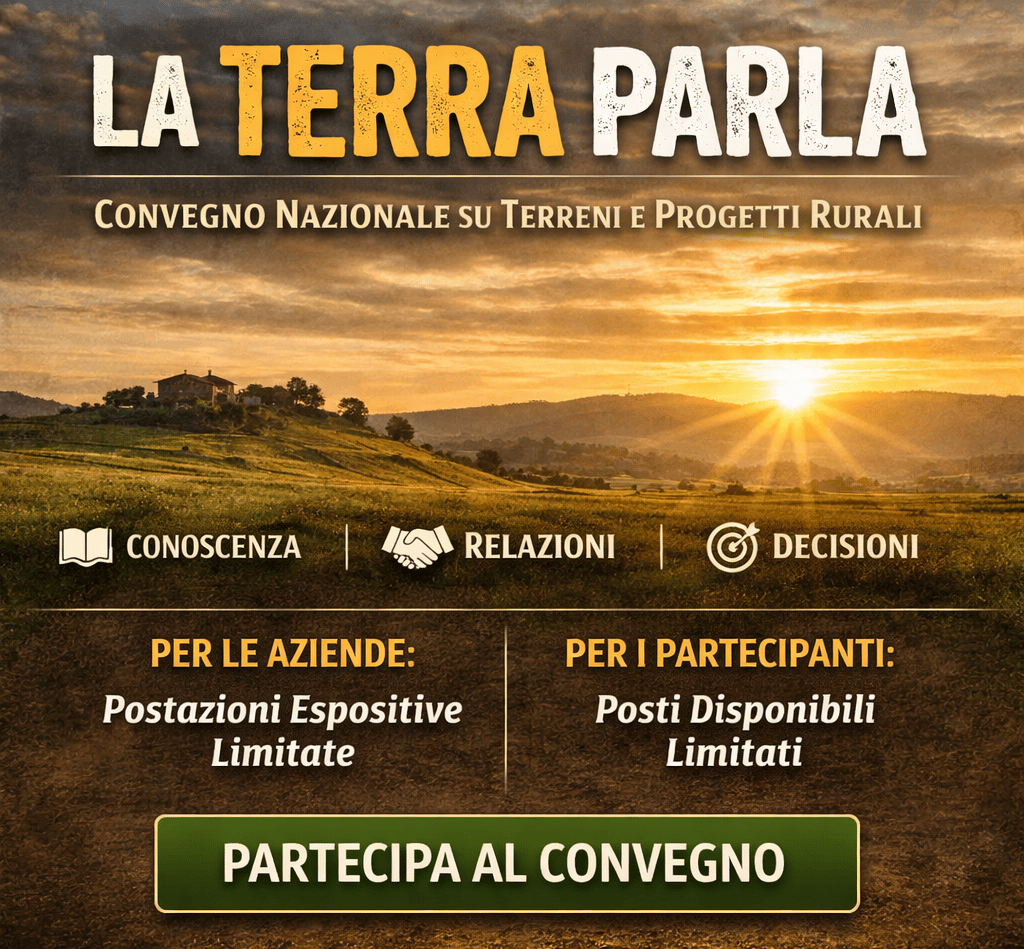 Convegno nazionale La Terra Parla su terreni agricoli e progetti rurali, evento TerraExpert