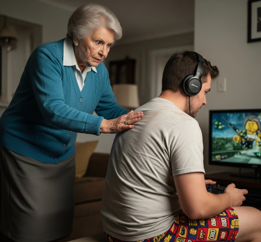 Carl struggles with personal issues, maturity, and a gaming addiction, that blurs his reality.