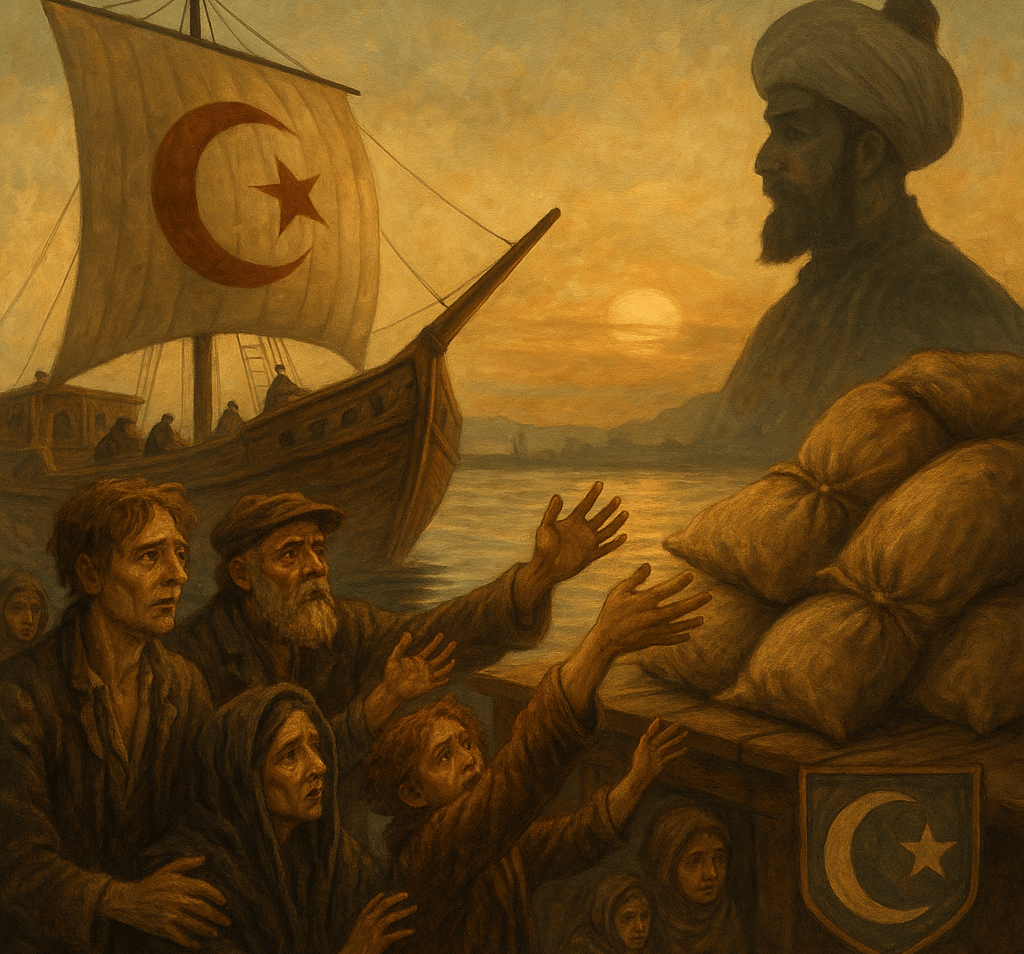 Sultan Abdülmecid I, who helped Ireland during the Great Famine.