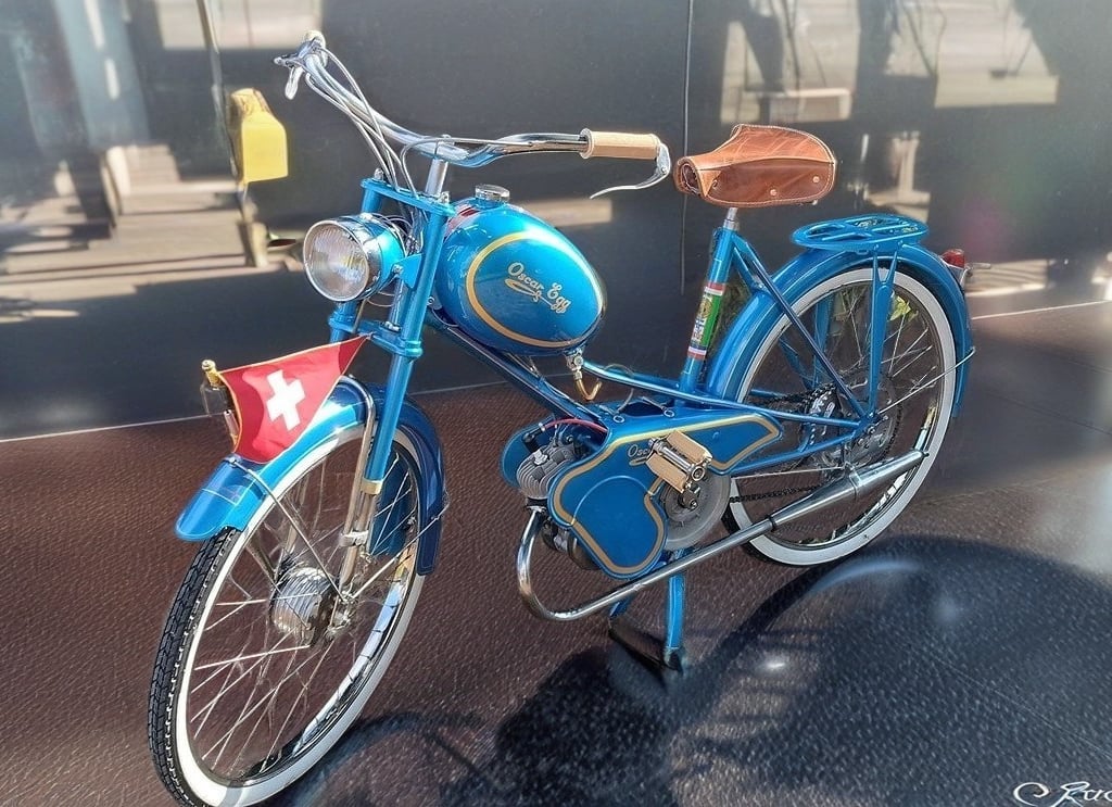 1955 Oscar Eggo Moped