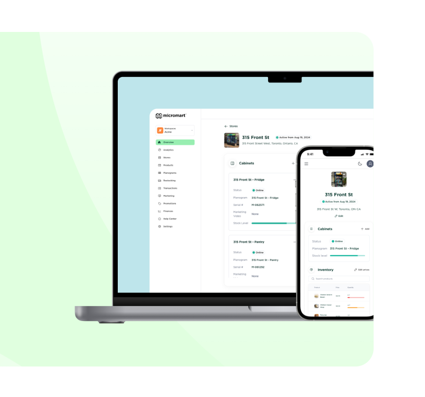 Micromart™ online platform