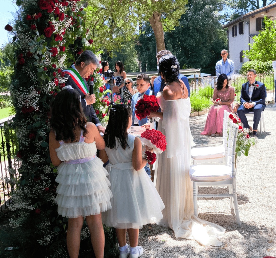 Celebration on a wedding curated by Francesco Margaretini