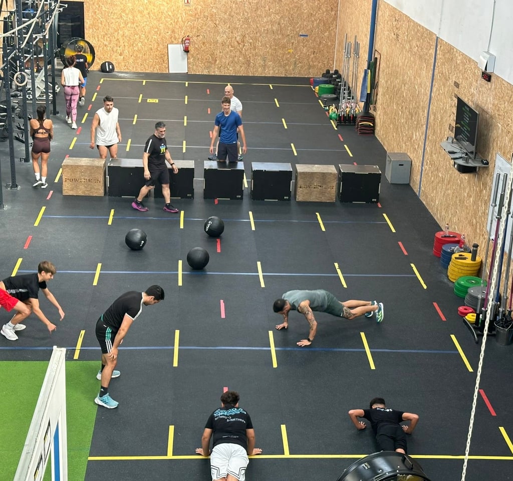 Entrenamiento Hyrox Rivas