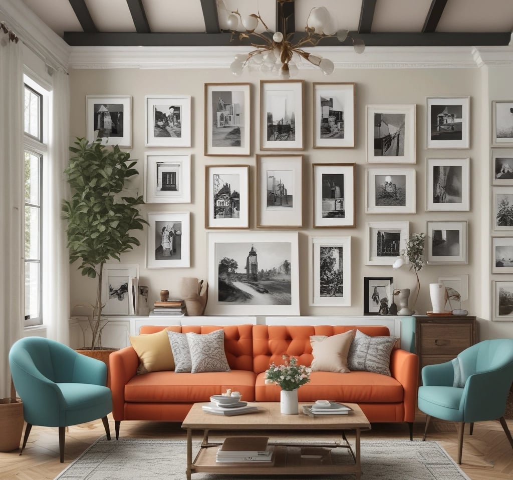 a room that has a bunch of couches in it