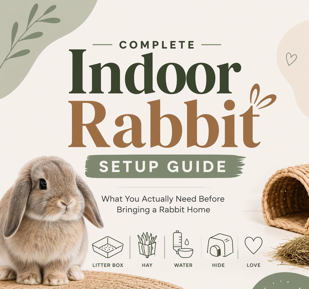 Hot Cross Buns' Tansy learning about all the things a Bun needs before going to a new home