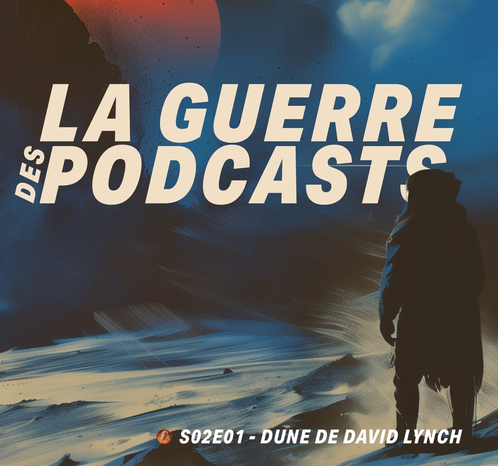 Scène de tempête sur la planète Arrakis
