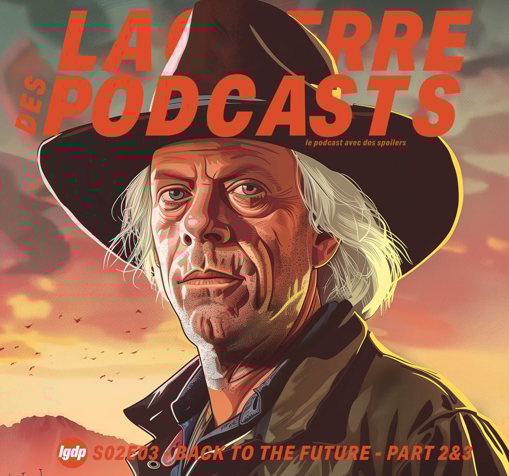 Portrait de Doc de Retour vers le Futur dans le style de GTA