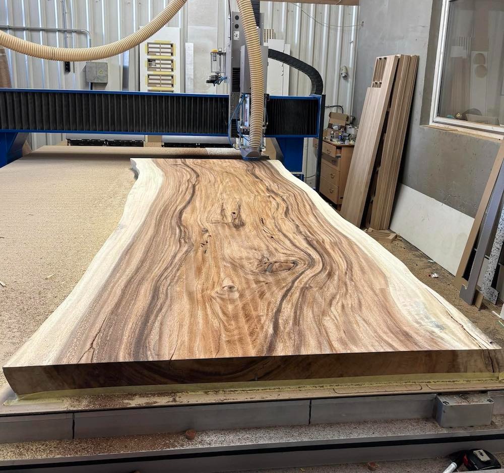 medzio plokstes cnc frezavimas