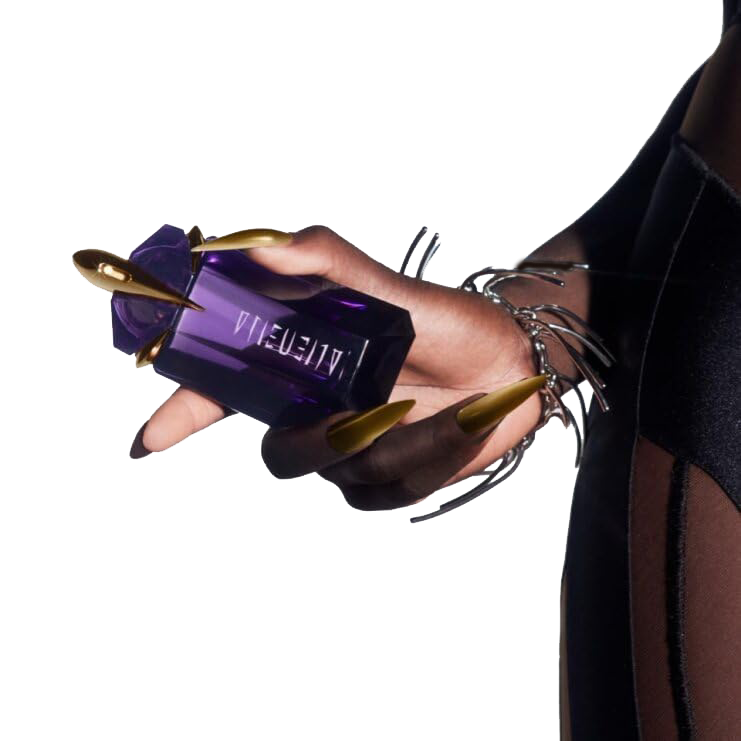 main montre un parfum