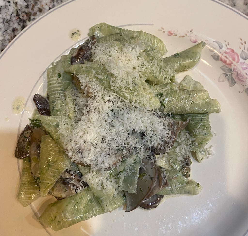 Garganelli with Mushroom Sauce