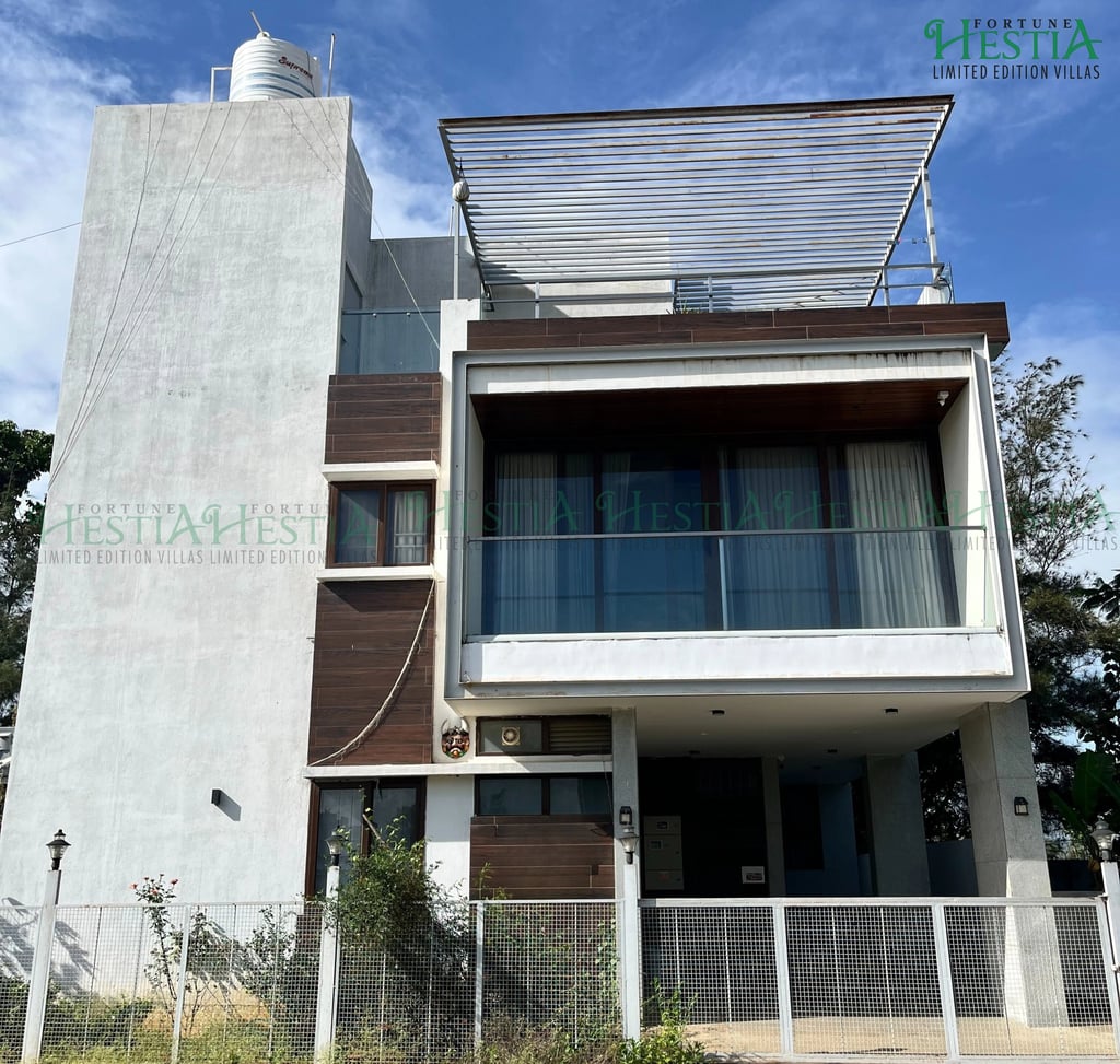 Greek-inspired Fortune Hestia villa with landscaped greenery in Sarjapur Road Bangalore