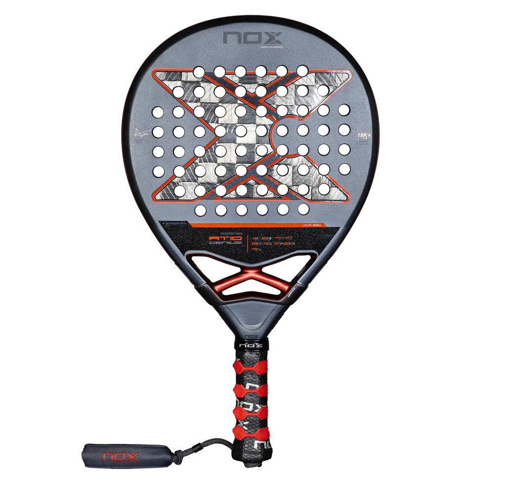 NOX AT10 Genius 18K Alum 2025 padel racket