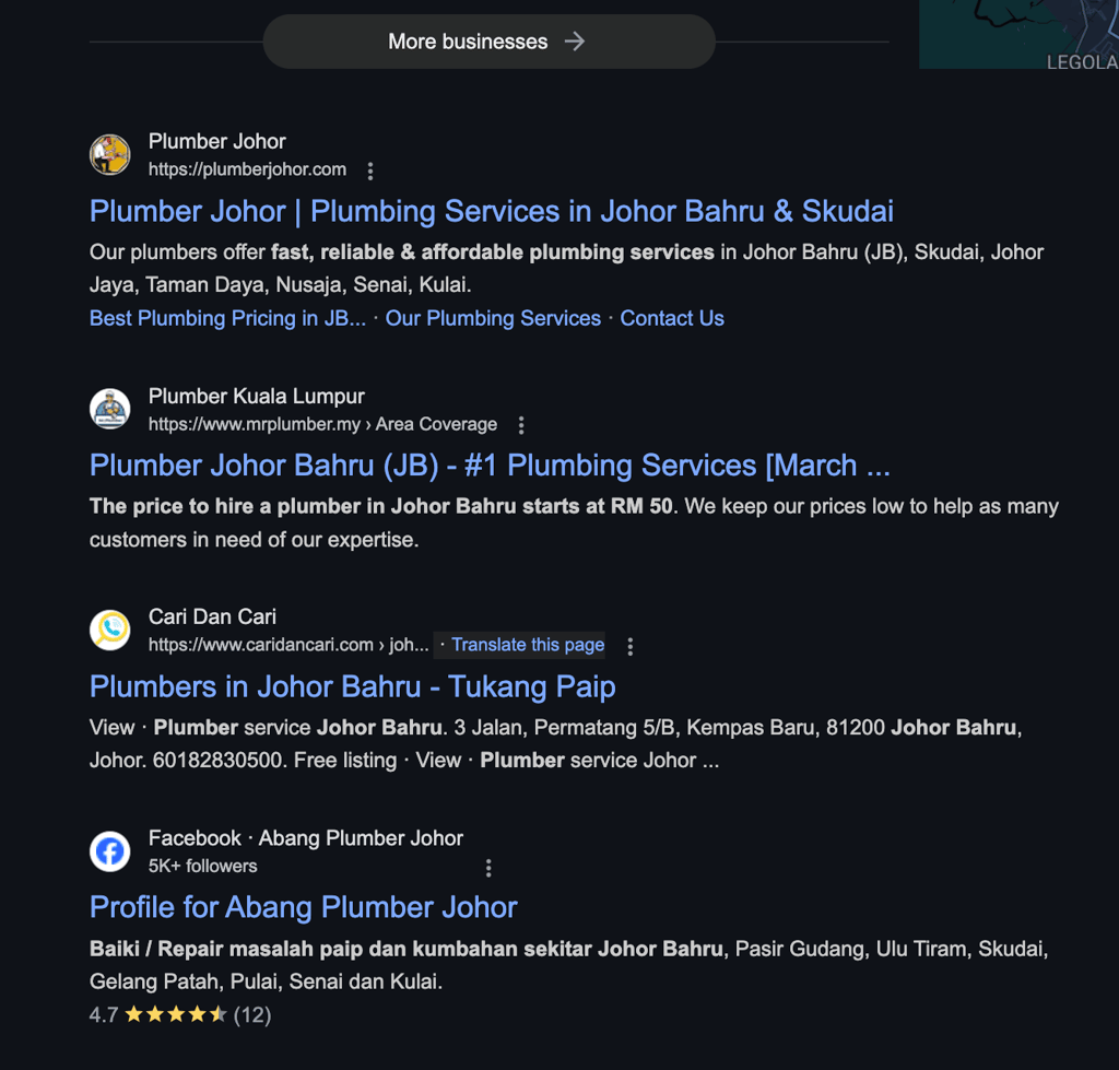 strategi pemasaran plumber