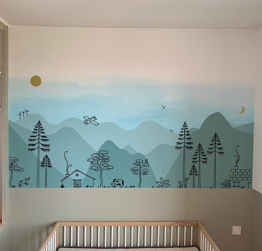 Fresque chambre enfant