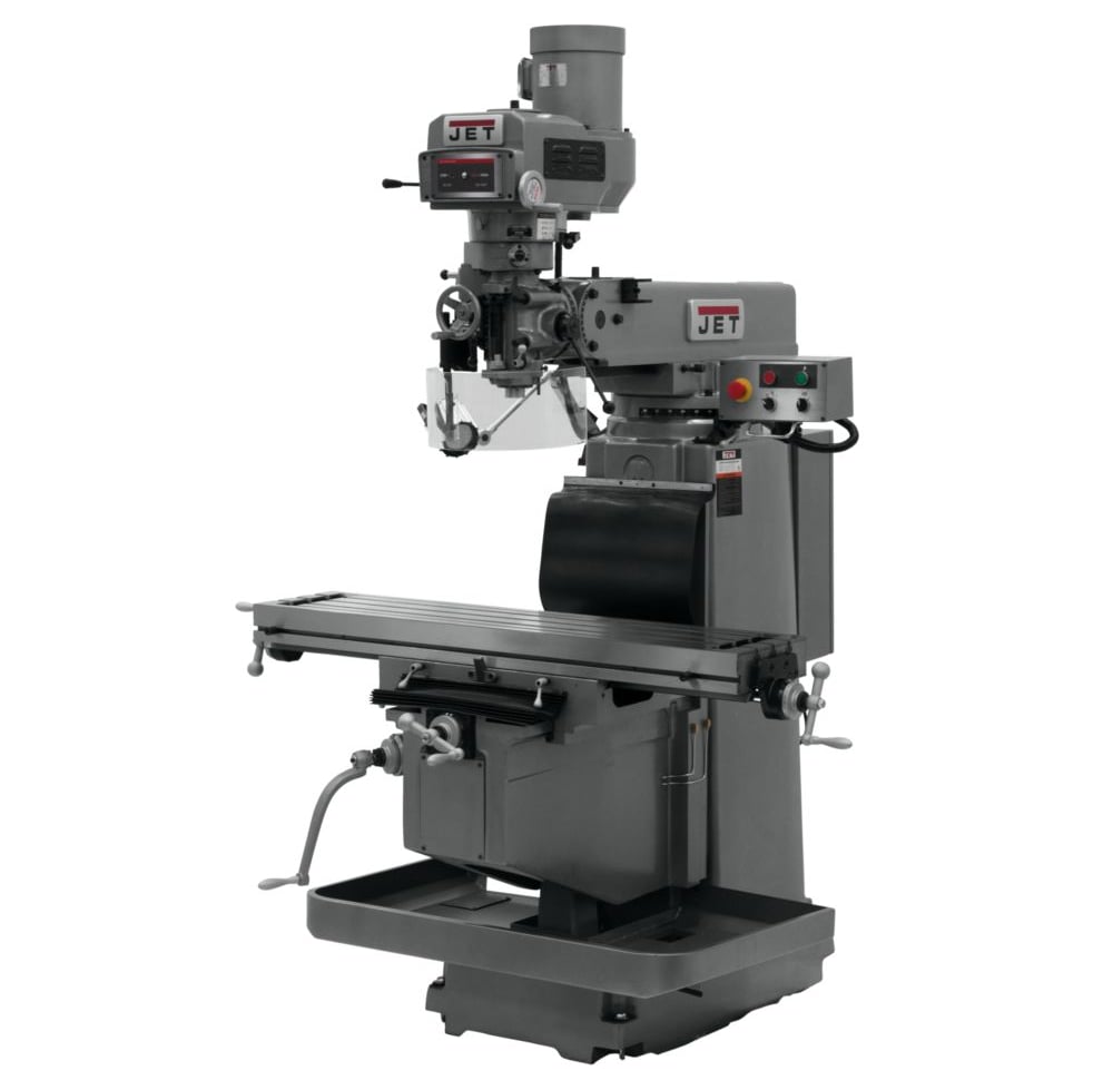 Jet JTM-1254RVS 3-Axis with MILPWR CNC & Air Power Drawbar 691945