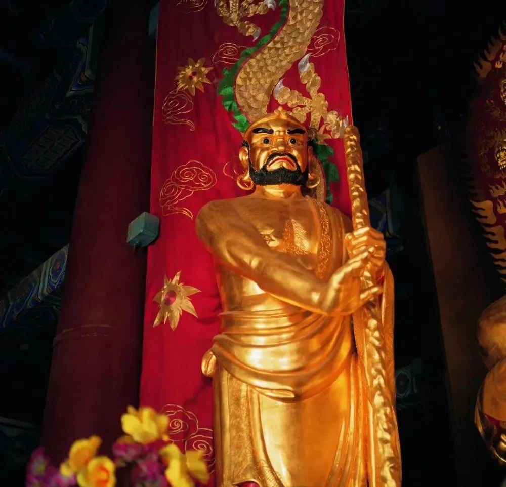 jinnaluo protector del templo shaolin