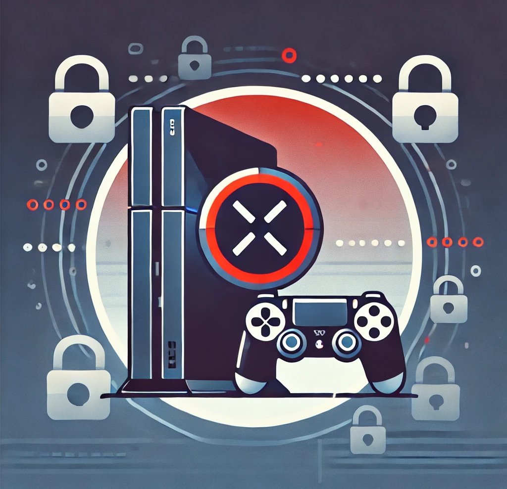 a video game console with a video game controller