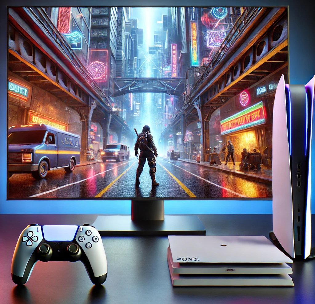 a video game console with a controller and a controller
