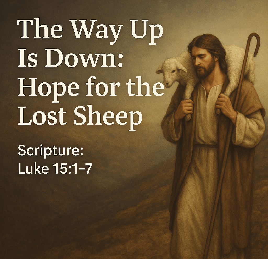 a man with a sheep and a sheep