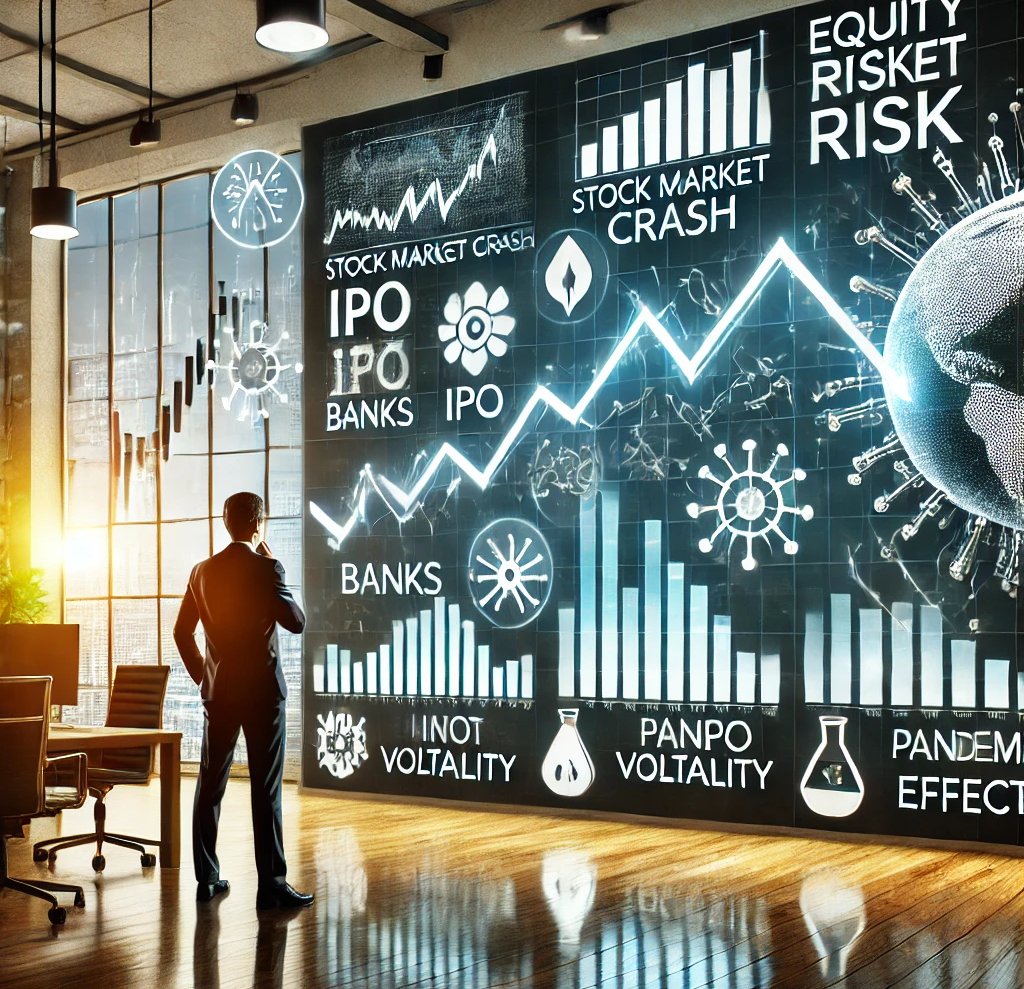 Illustration showing real-world equity investment risk examples and lessons for Indian investors
