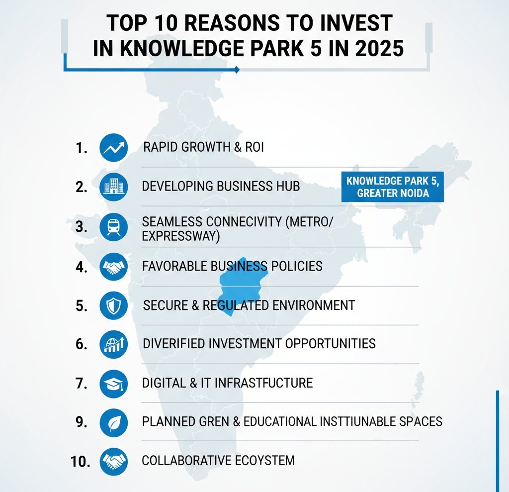 Top 10 Reasons to Invest in Knowledge Park 5 in 2025