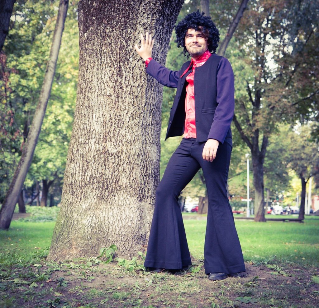 Hipio vyrškas kostiumas