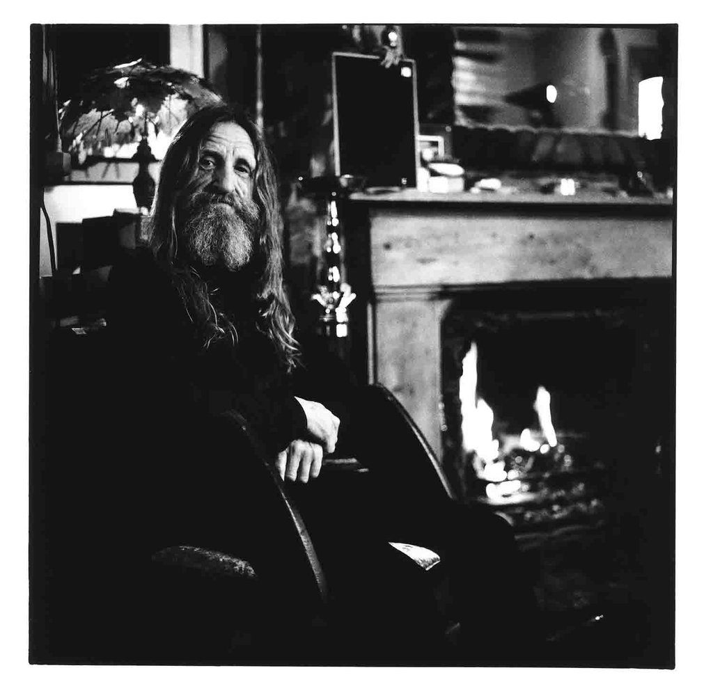 Roy Snell master darkroom printer, portrait in Roy's house in London. Creator: Slawek Dejneka