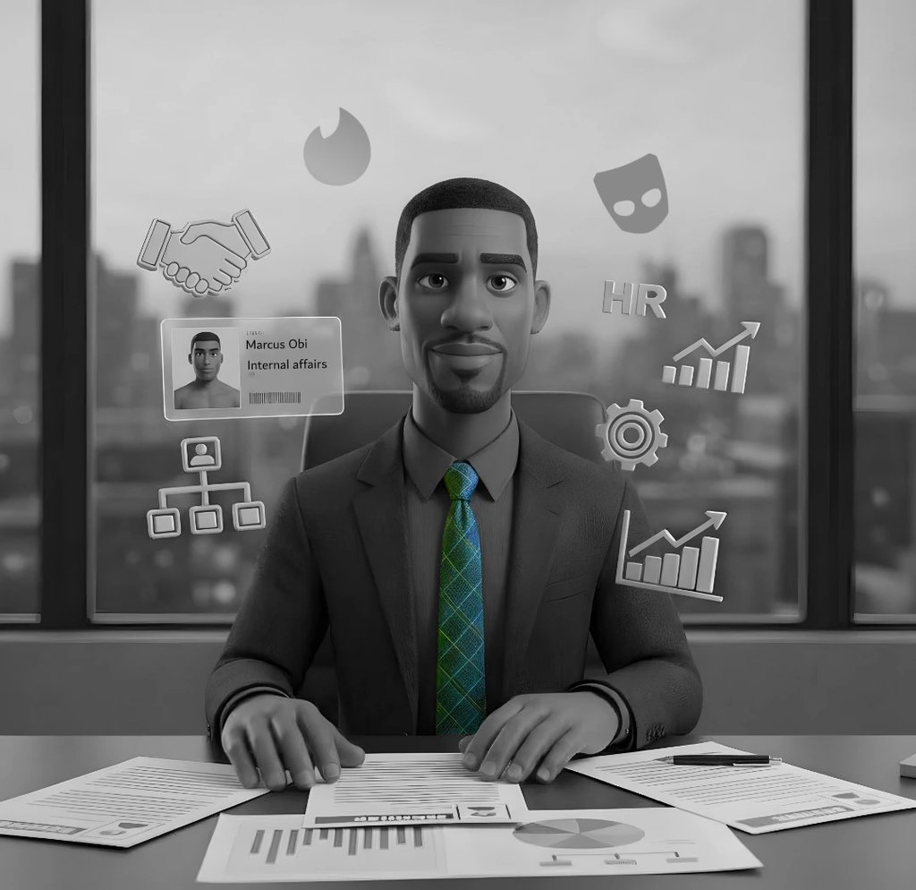 HR rep using thirst trap dating apps for talent acquisitions