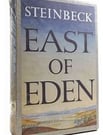 The words East of Eden on book cover