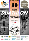 Affiche duathlon Périgueux 2019