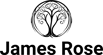 James Rose Hypnotherapy Services - Logo featuring a pencil-drawn tree.