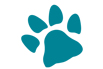 coussinet chien bleu canard