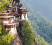 a mountaintop with a long cliff and a long path