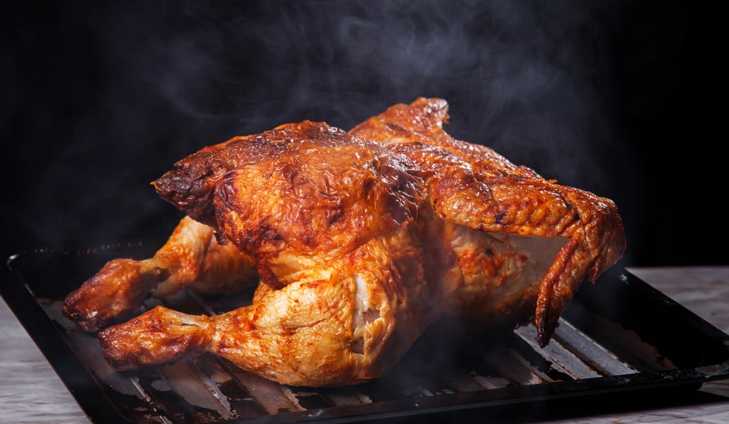 Chicken in the oven
