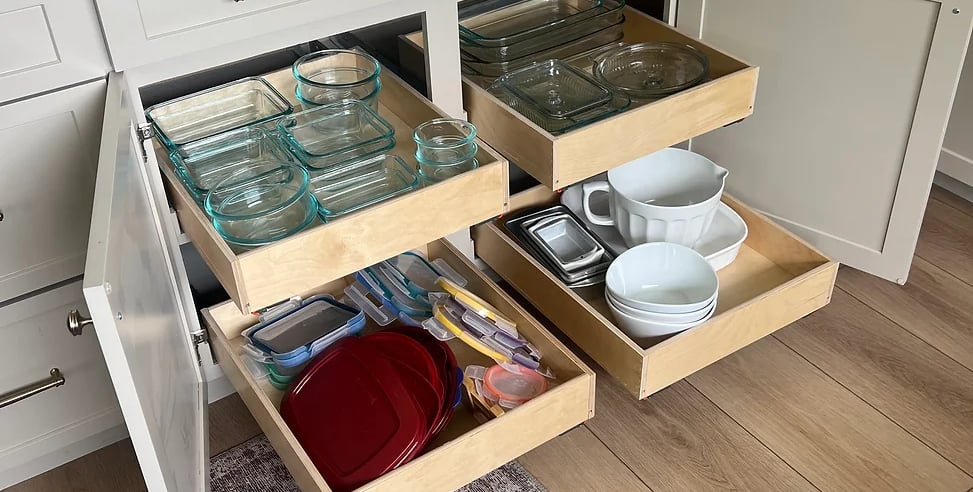 Cabinet Cubby Pullout Drawers