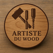 Artiste du wood logo