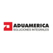 Logo de Aduamerica, empresa peruana especializada en soluciones logísticas y comercio exterior, cliente de Peru Impress para 