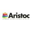 Logo de Aristoc Lanas Acrílicas S.A.C., empresa peruana del sector textil, cliente de Peru Impress para impresión de etiqueta