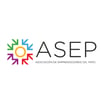 Logo de ASEP, Asociación de Emprendedores del Perú, cliente de Peru Impress para impresión de material institucional, folleto