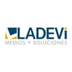 Logo de LADEVI Medios y Soluciones, empresa del rubro editorial y publicitario, cliente de Peru Impress para impresión de rev