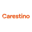 Logo de Carestino en color naranja, marca especializada en productos y accesorios para bebés y niños