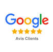 Logo google avec avis clients
