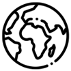 a black and white photo of a clock on a black background