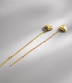 Heart Thread Earrings