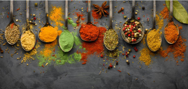 Picture of healthy spices